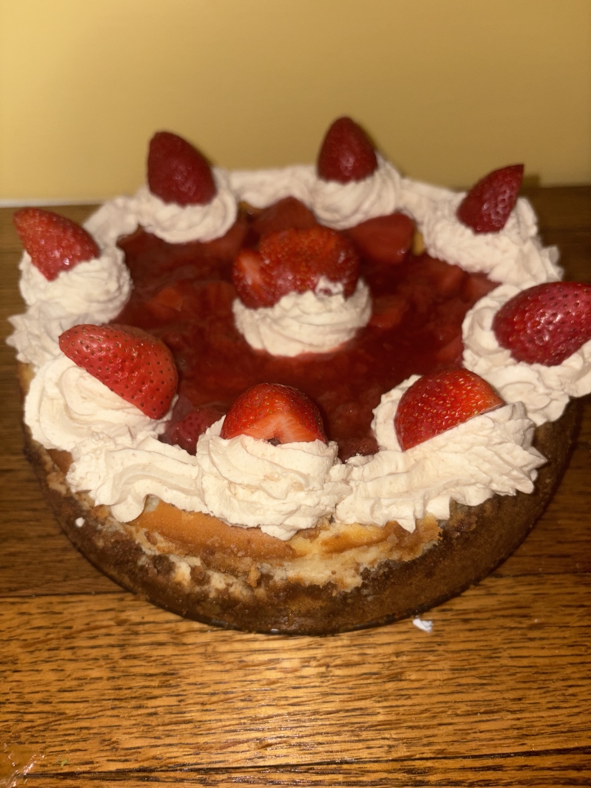 Strawberry cheesecake